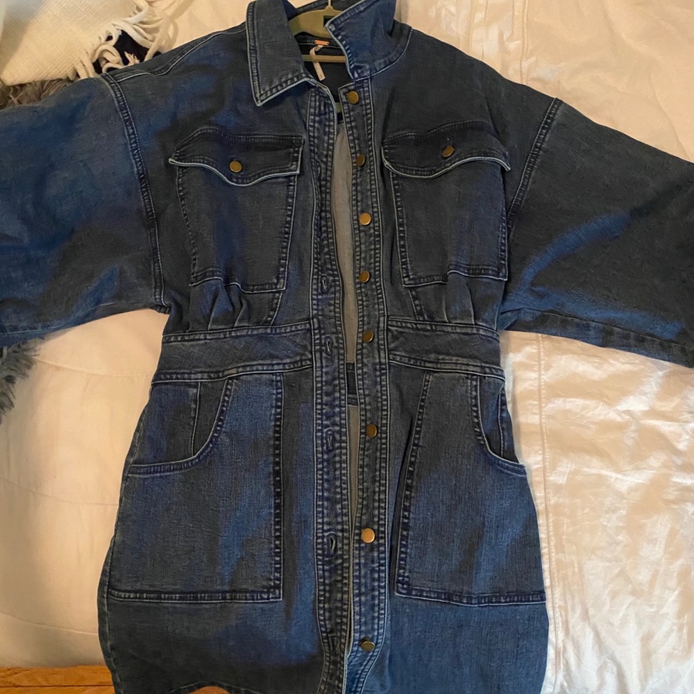 Free people denim dress